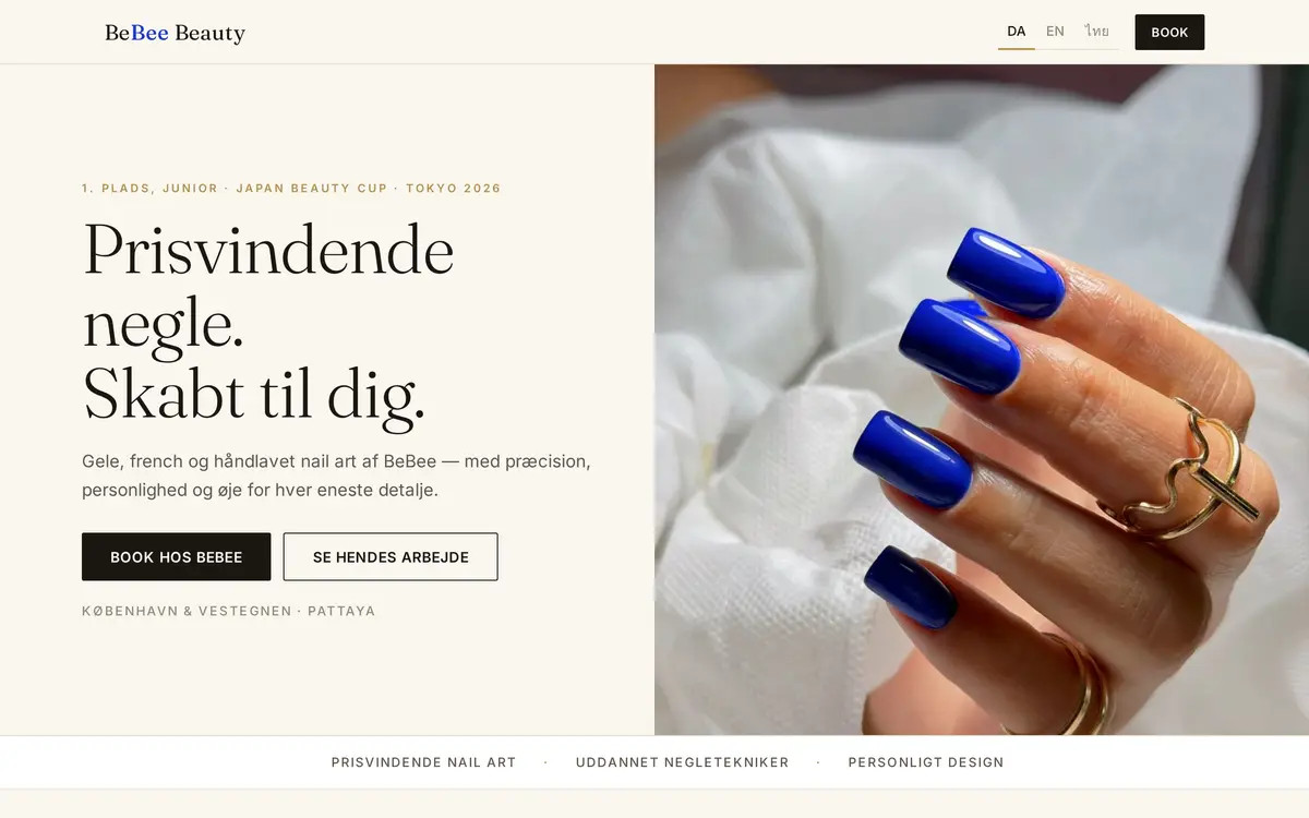 Skærmbillede af BeBee Beauty